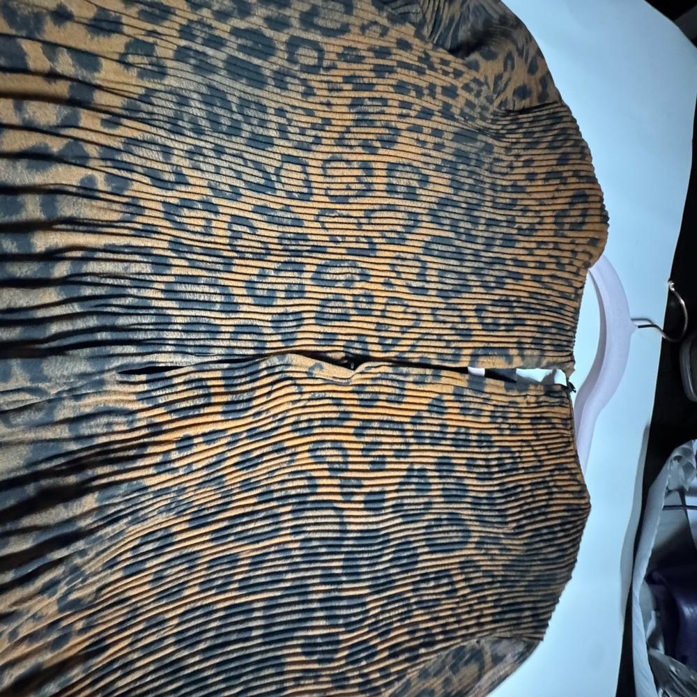 Leopard Print Long Sleeve dress Zara - Picture 4 of 8